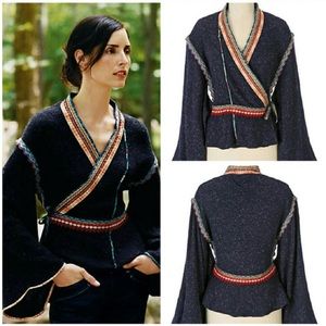 Anthropologie Moth Kimono wrap cardigan sweater